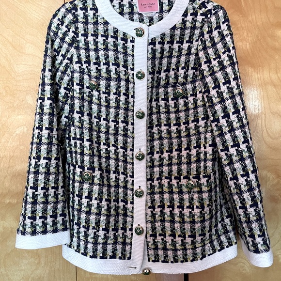 Kate Spade brand new tweed blazer